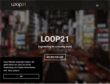 Tablet Screenshot of loop21.net